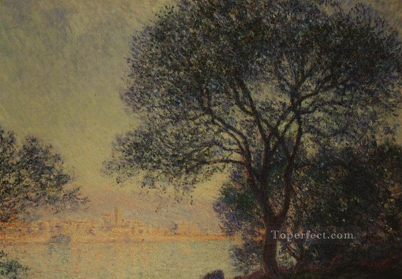 Antibes Seen from the Salis Gardens Claude Monet Oil Paintings